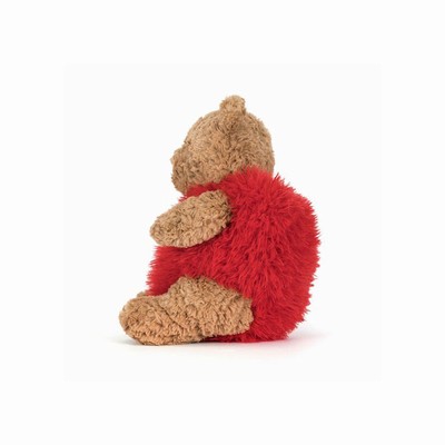 Jellycat Bartholomew 'Heartthrob' Bear UK | 10324ZOST